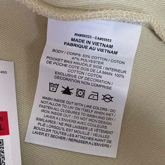 Nike Sportswear Tech Fleece Light Khaki Cream Black Shorts FB8171-234 New - Picture 10 of 11